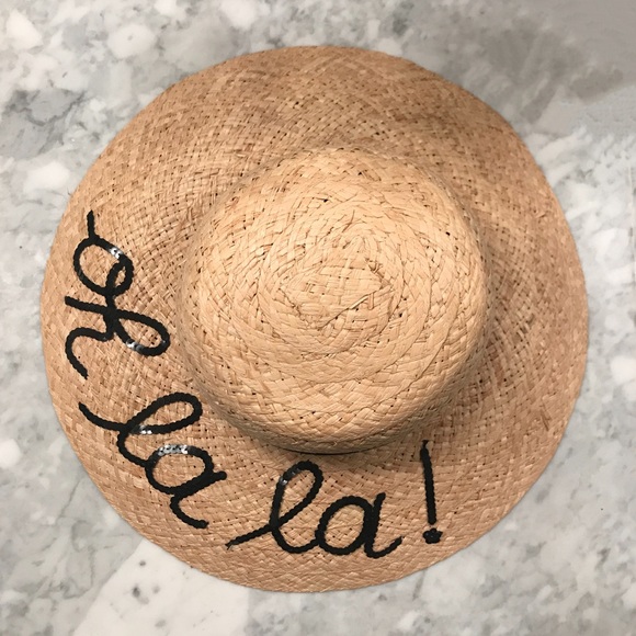 Cappelleria Palladio Accessories - Oh La La Straw Beach Hat